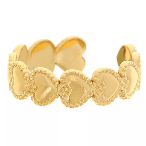 Bague coeurs - Célya