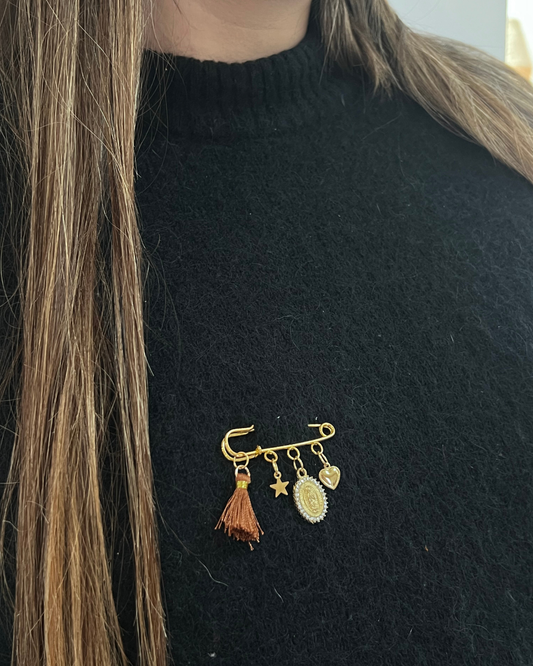 Broche charms personnalisé