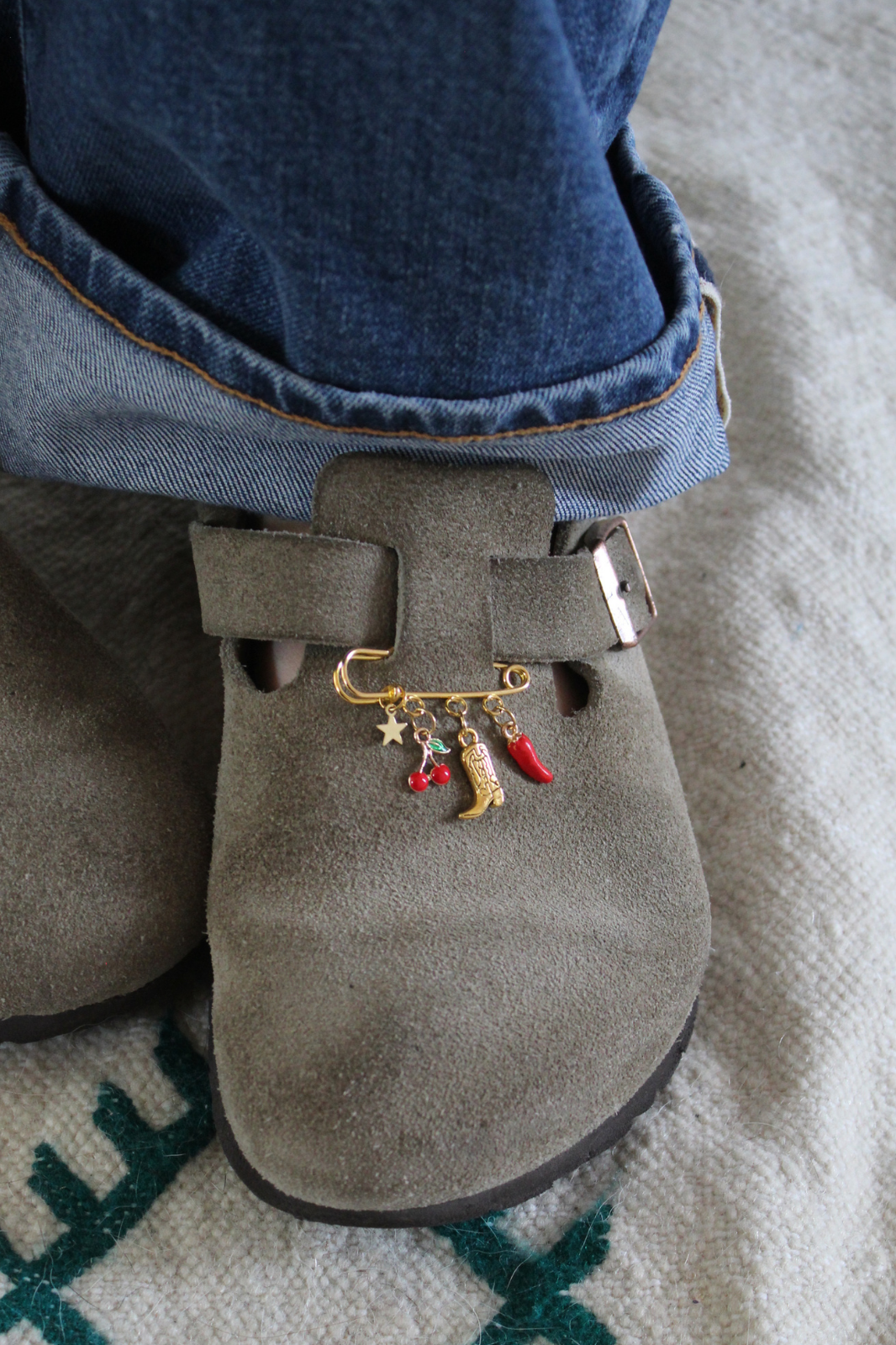 Broche charms personnalisé