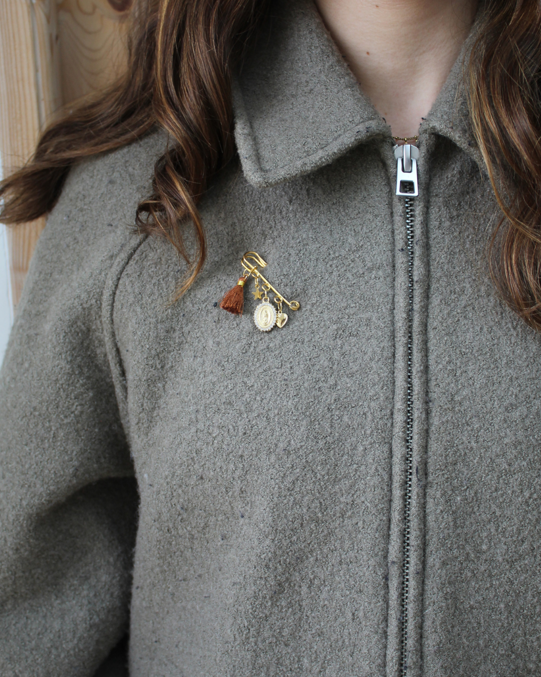 Broche charms personnalisé