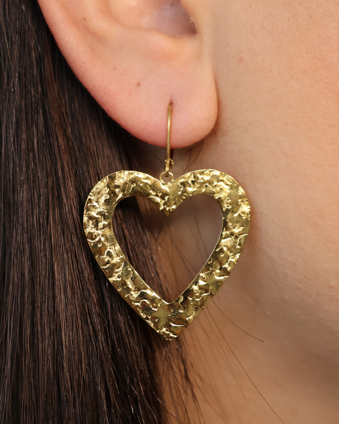 Boucles d'oreilles coeur - Lyvia