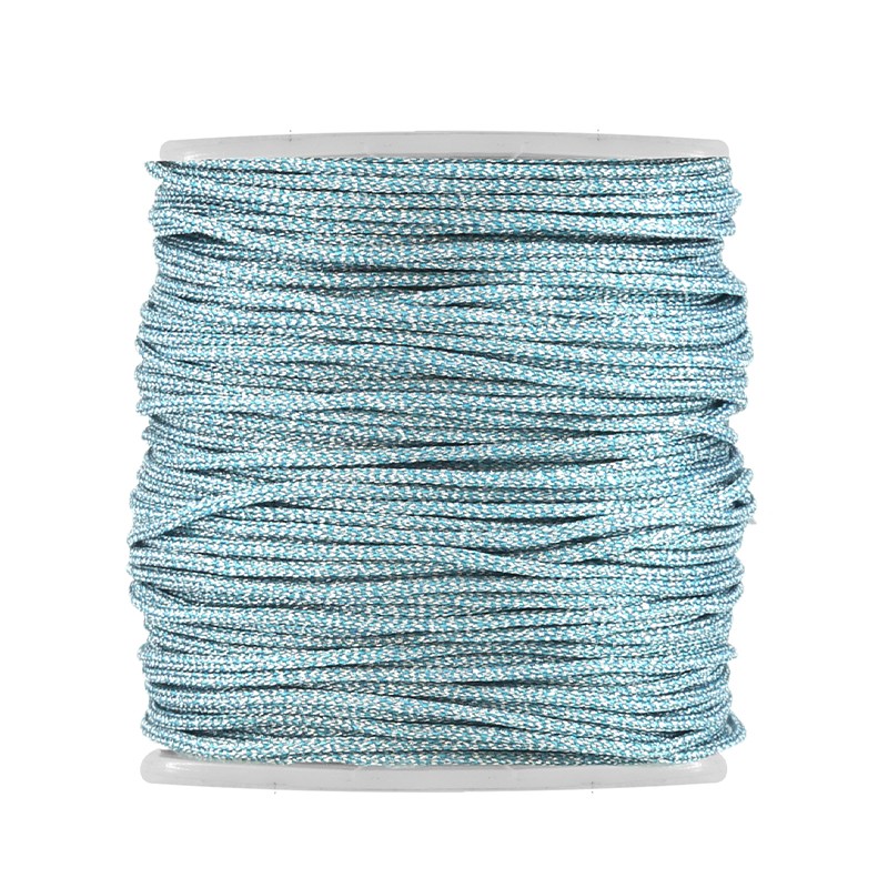 Bracelet trèfle à cordon paillettes - Abby