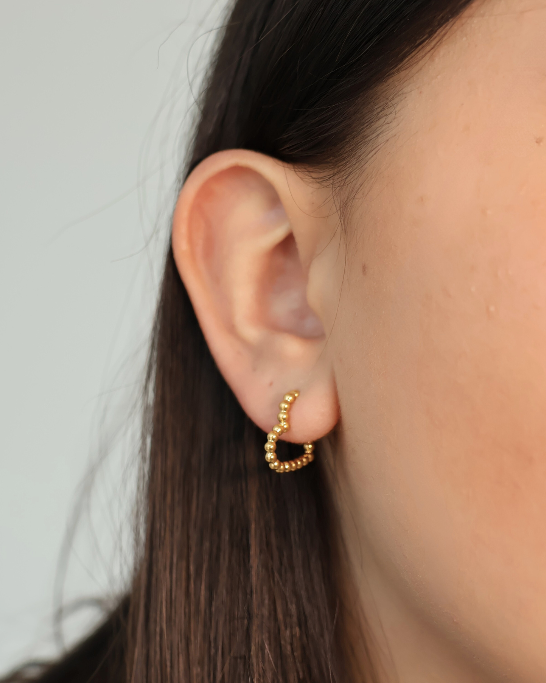 Boucles d'oreilles coeur - Agathe