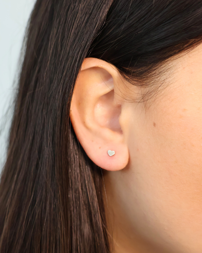 Boucles d'oreilles coeur - Lila