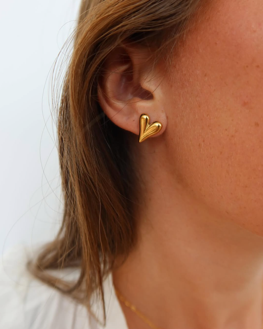 Boucles d'oreilles coeur - Romy