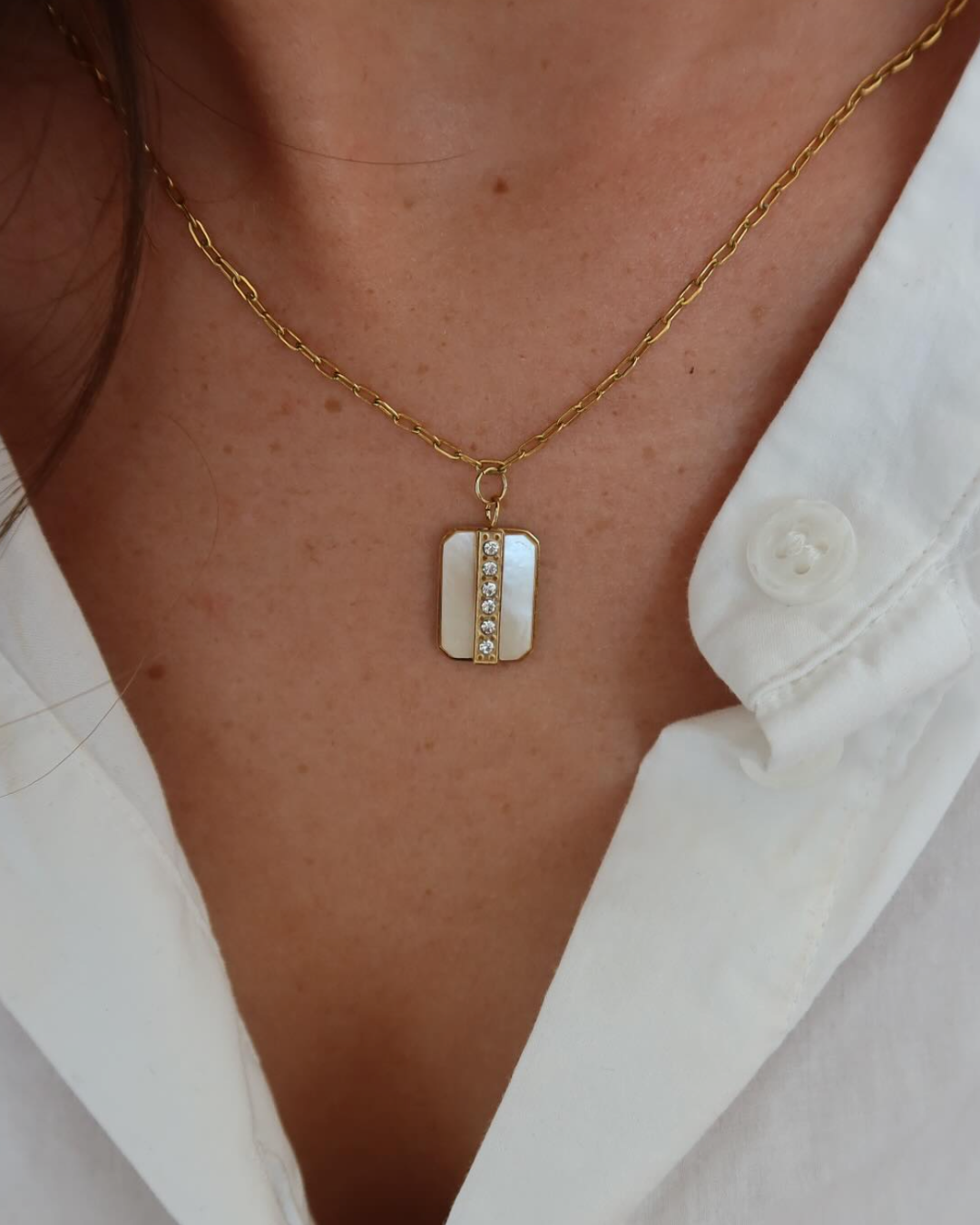 Collier nacre - Ysé