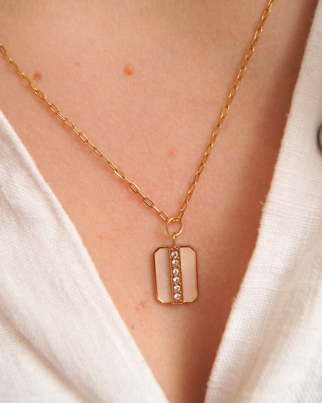 Collier nacre - Ysé